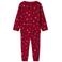 NAME IT MINI kerstpyjama met all over print rood