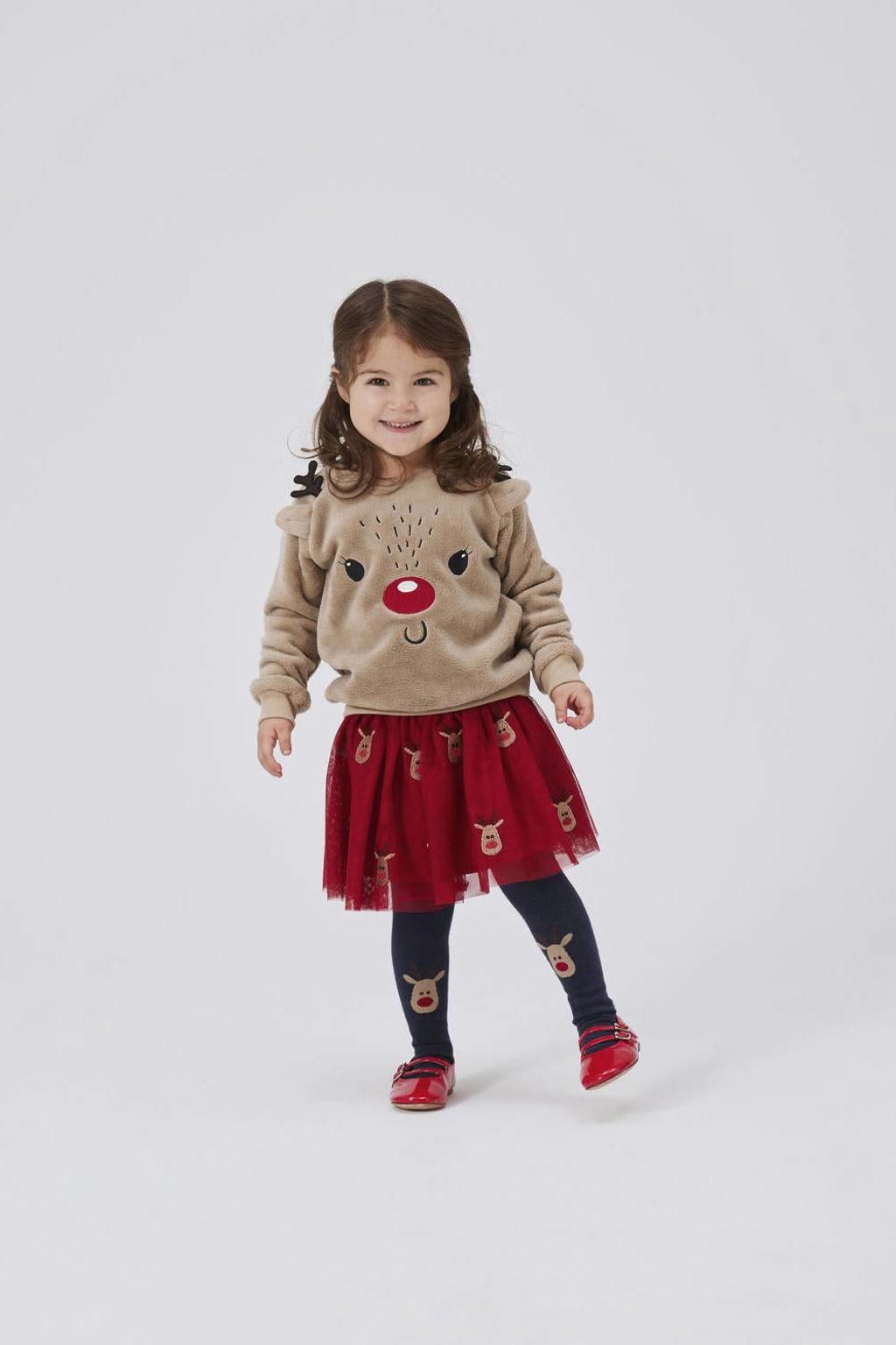 NAME IT MINI a-lijn rok rood