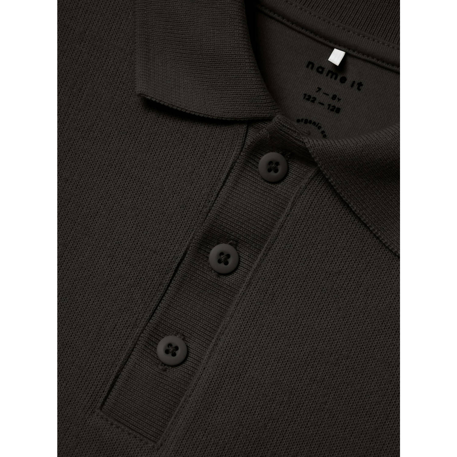 NAME IT KIDS polo NKMRABBA zwart