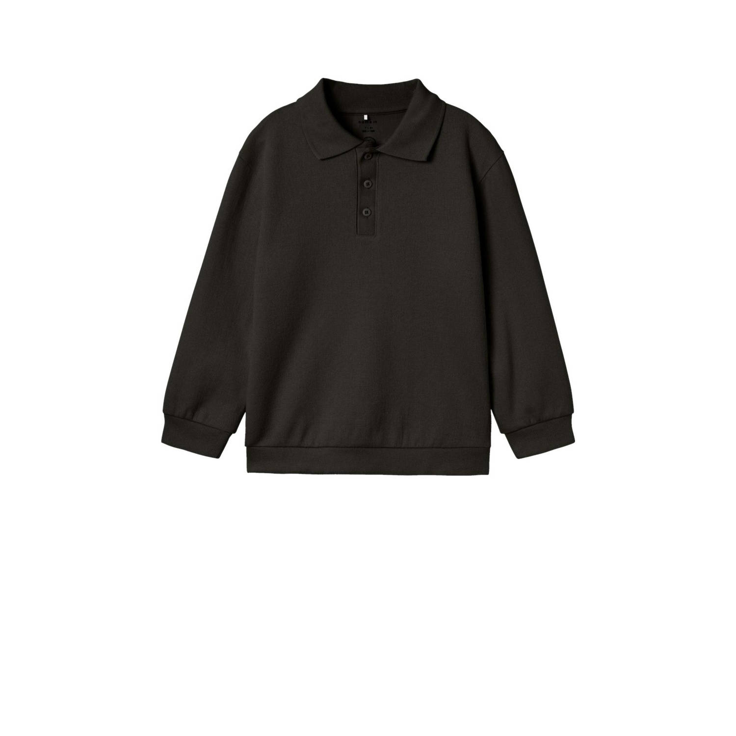 NAME IT KIDS polo NKMRABBA zwart