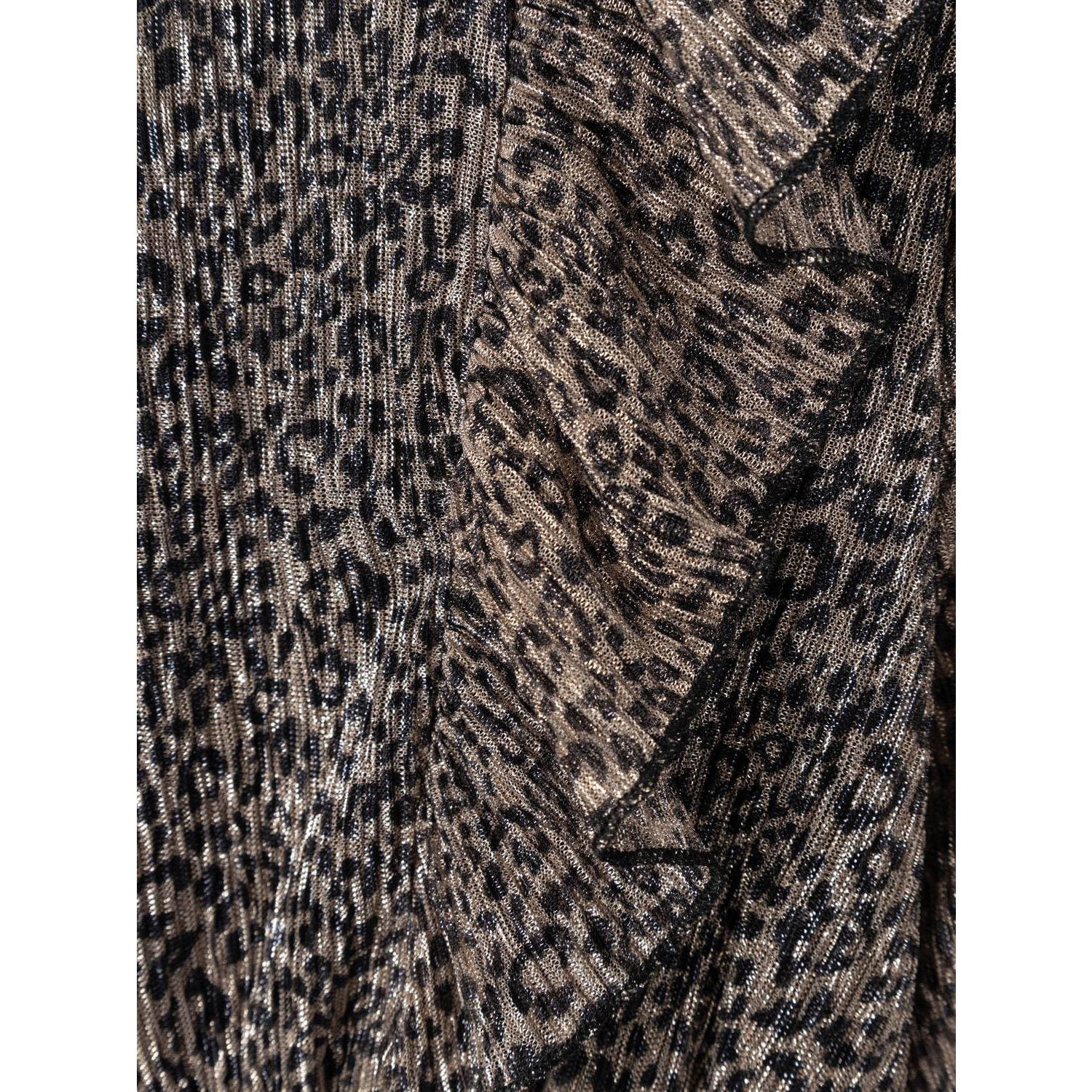 NAME IT KIDS midi jurk bruin