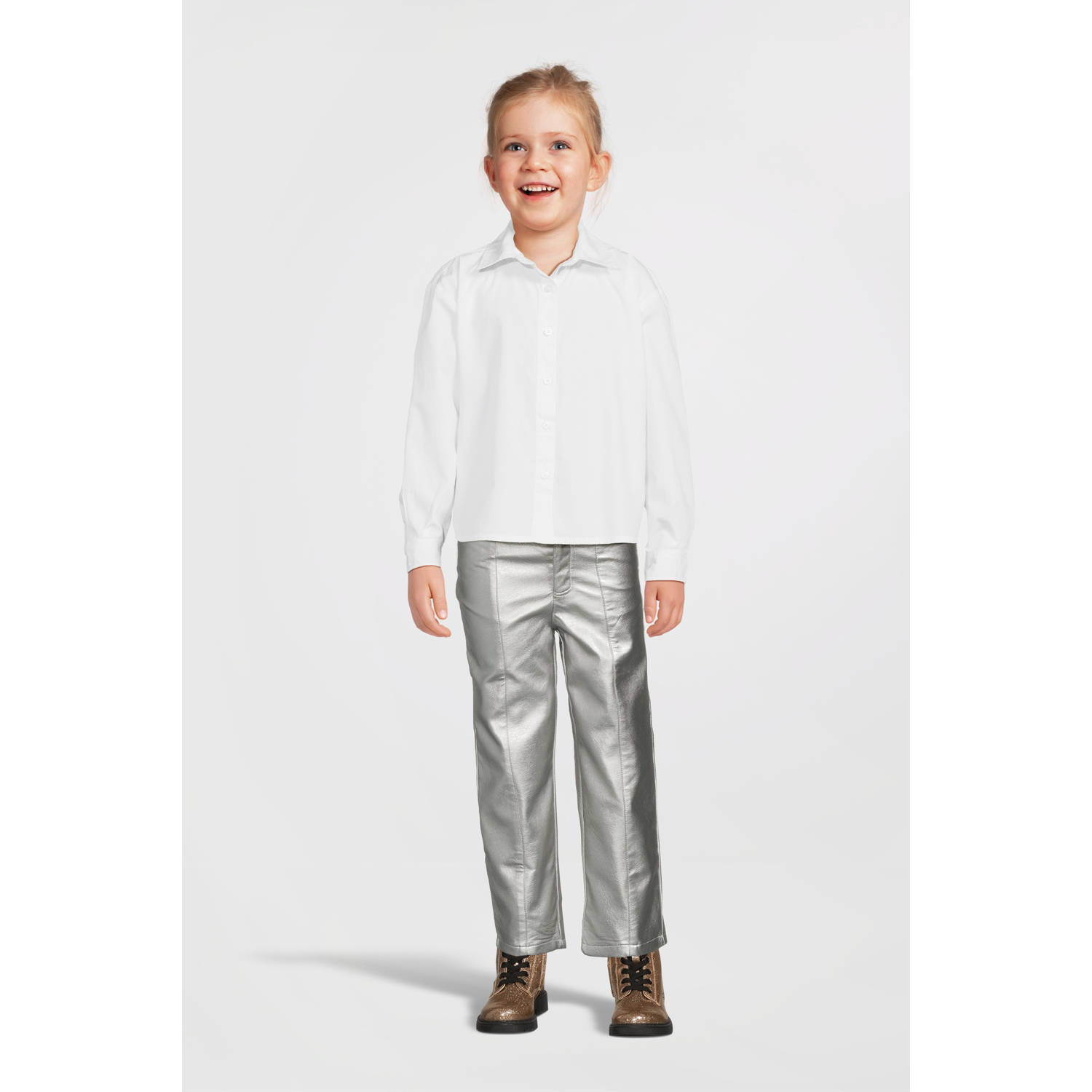 NAME IT KIDS blouse NKFROPLINA wit