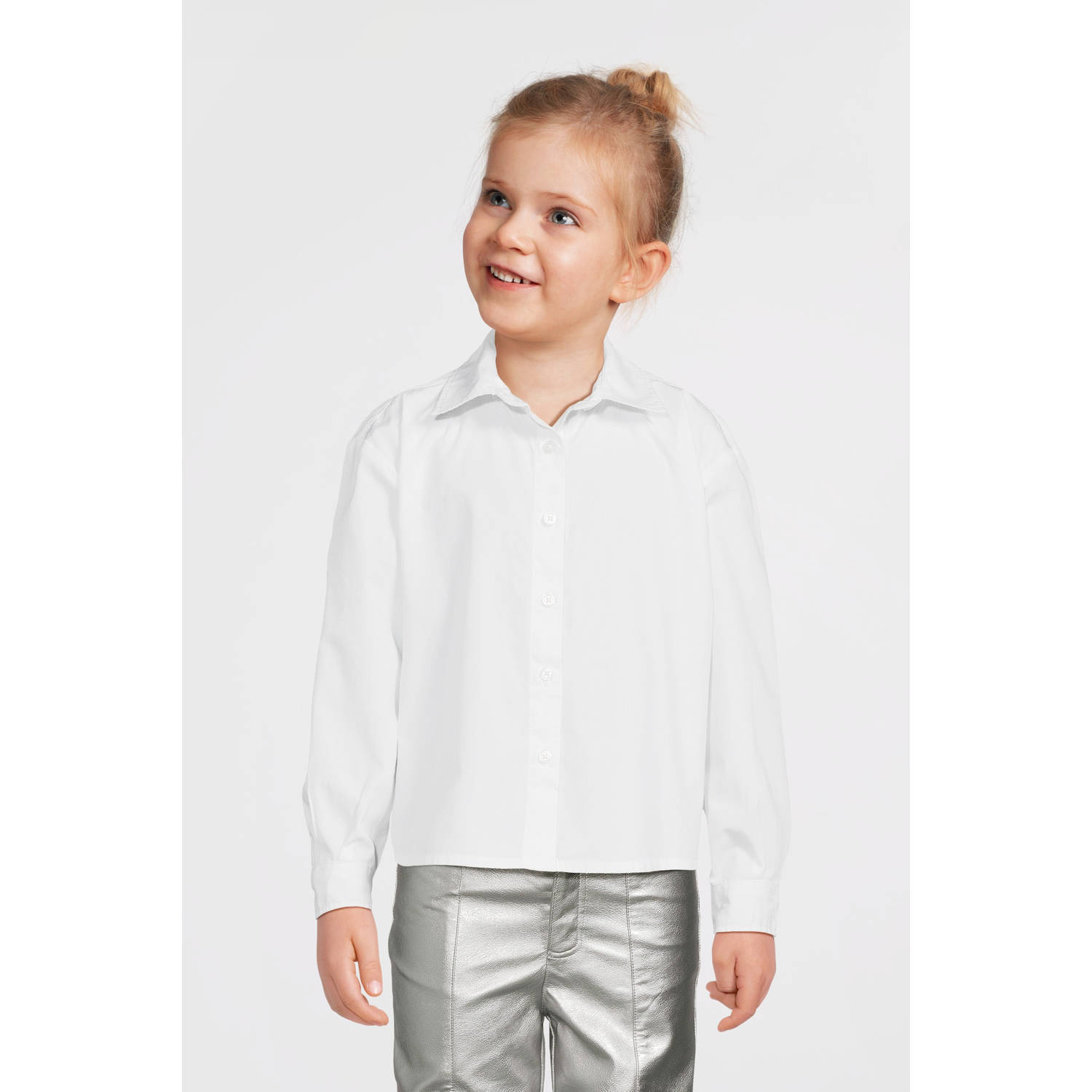NAME IT KIDS blouse NKFROPLINA wit