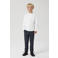 NAME IT KIDS geruite slim fit broek NKMSILAS antraciet