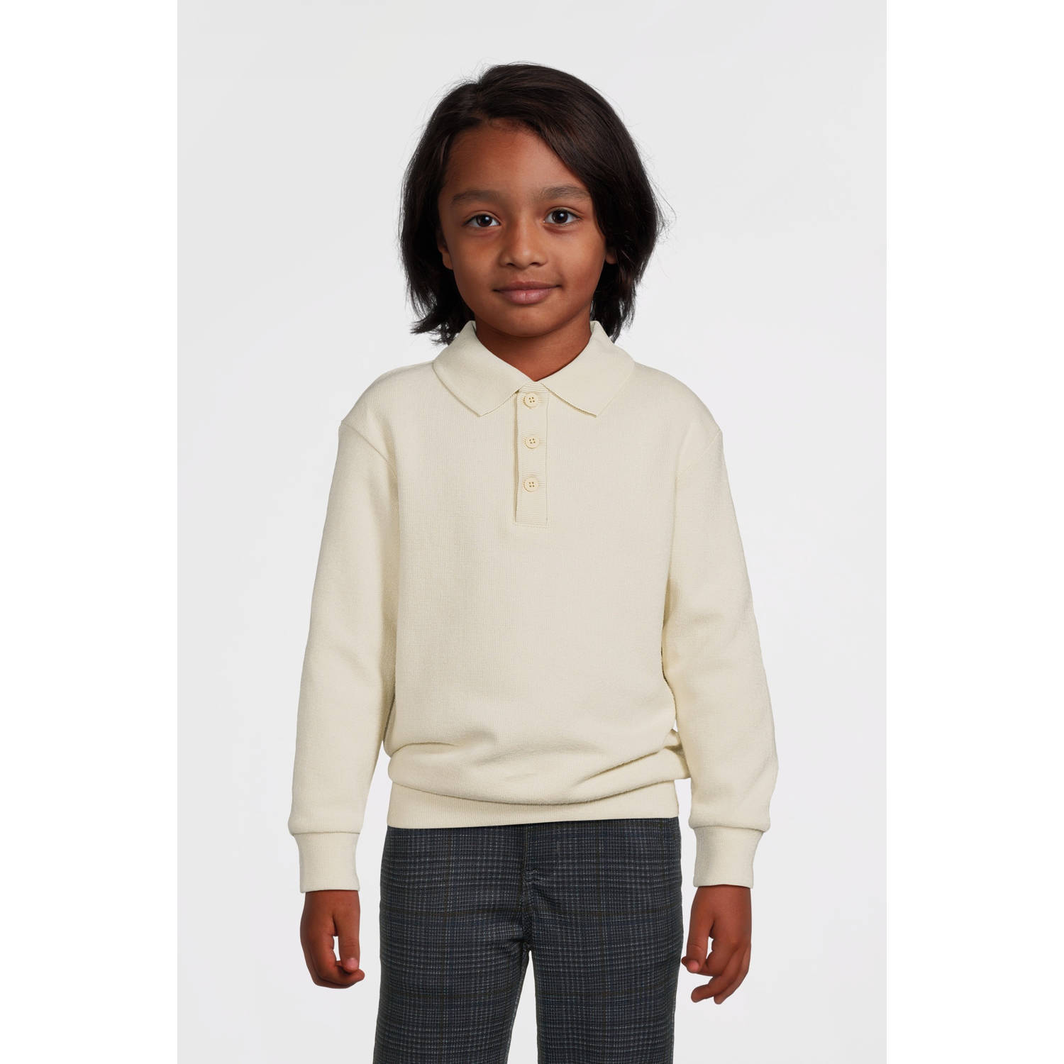 NAME IT KIDS polo NKMRABBA ecru