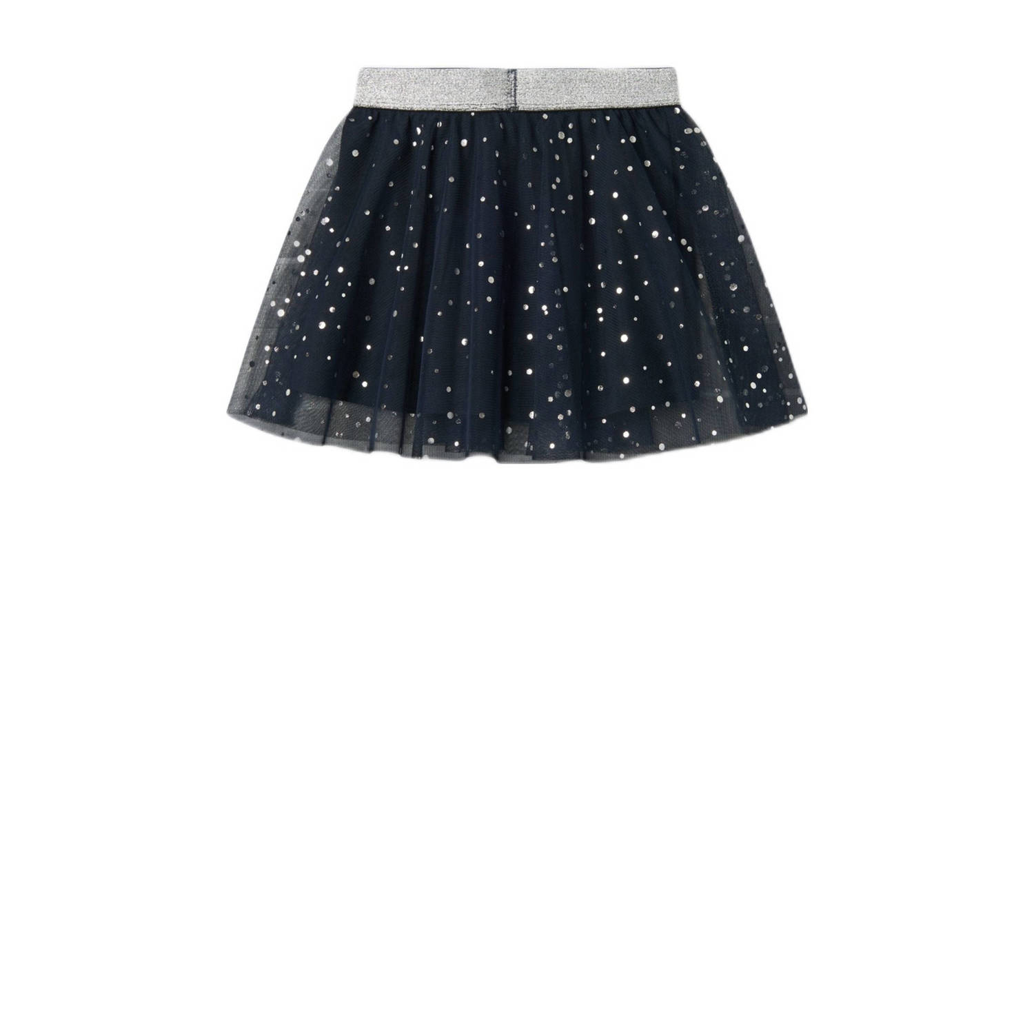 NAME IT MINI a-lijn rok donkerblauw