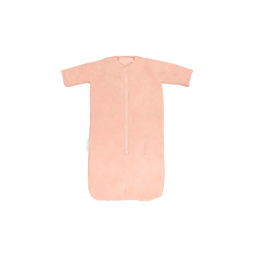 Puckababy The Bag Newborn winter slaapzak met teddy peach 0-6 mnd