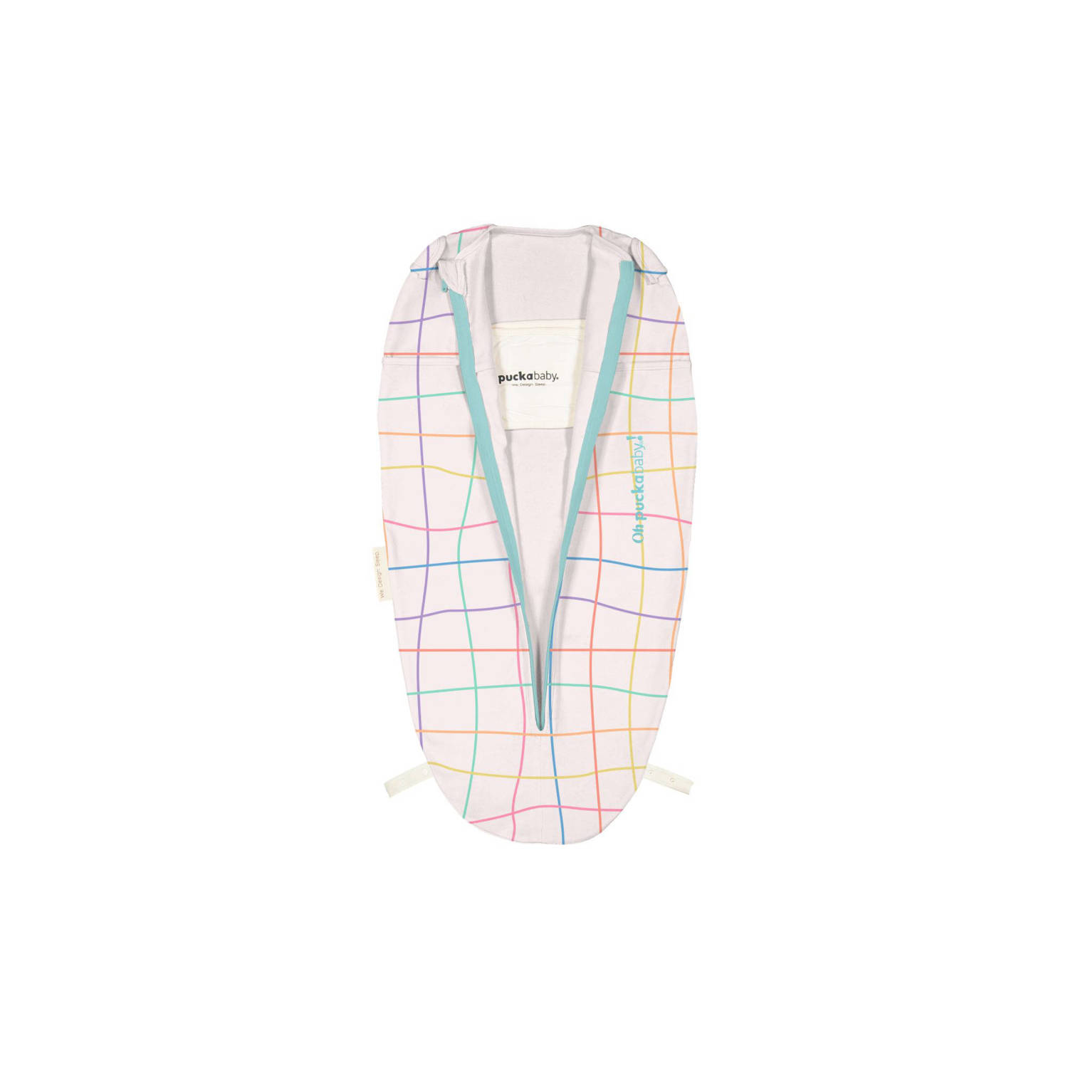 Puckababy The Original Mini inbakerslaapzak Funky Lines 3-6 mnd