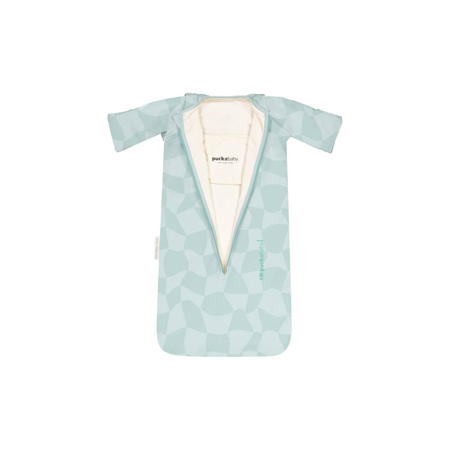 Puckababy The Bag New Born slaapzak 0-6 mnd mintgroen