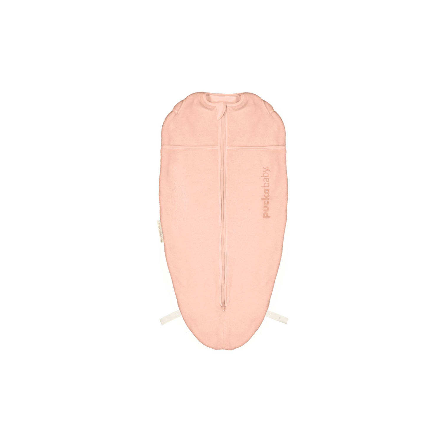 Puckababy The Original Mini winter inbakerslaapzak met teddy peach 3-6 mnd