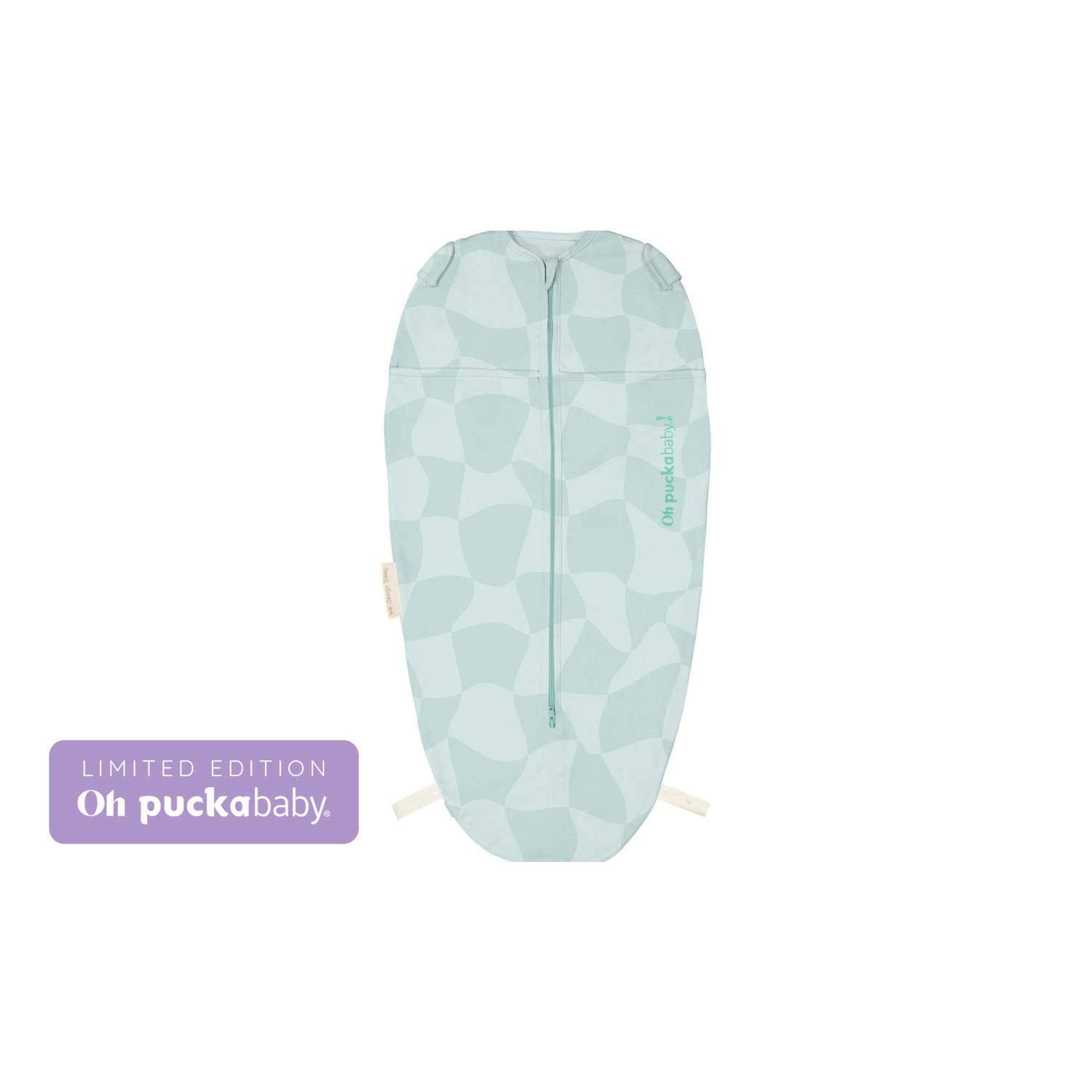 Puckababy The Original Mini inbakerslaapzak Cutes Cubes 3-6 mnd