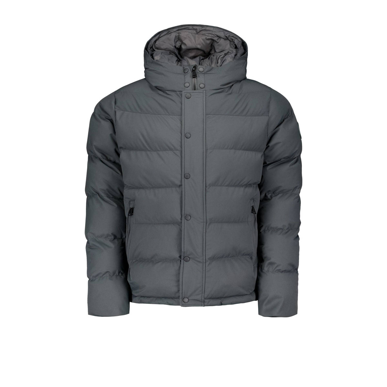 Airforce gewatteerde winterjas VIC grijs