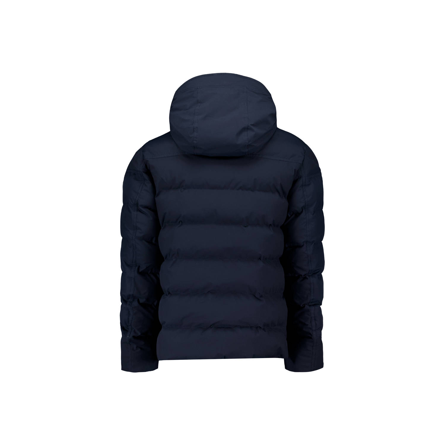 Airforce gewatteerde winterjas Ben donkerblauw