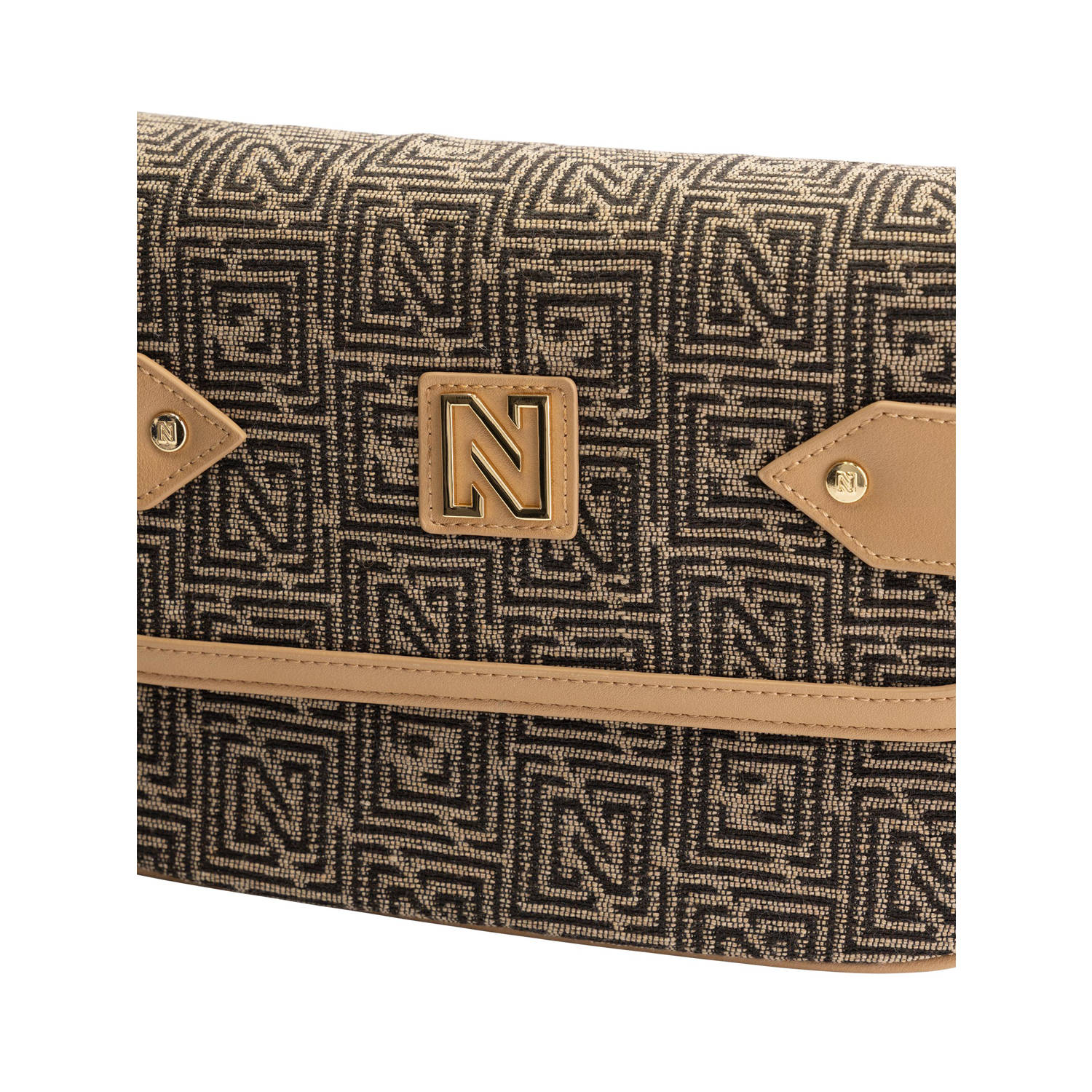 NIKKIE crossbody tas Hale bruin