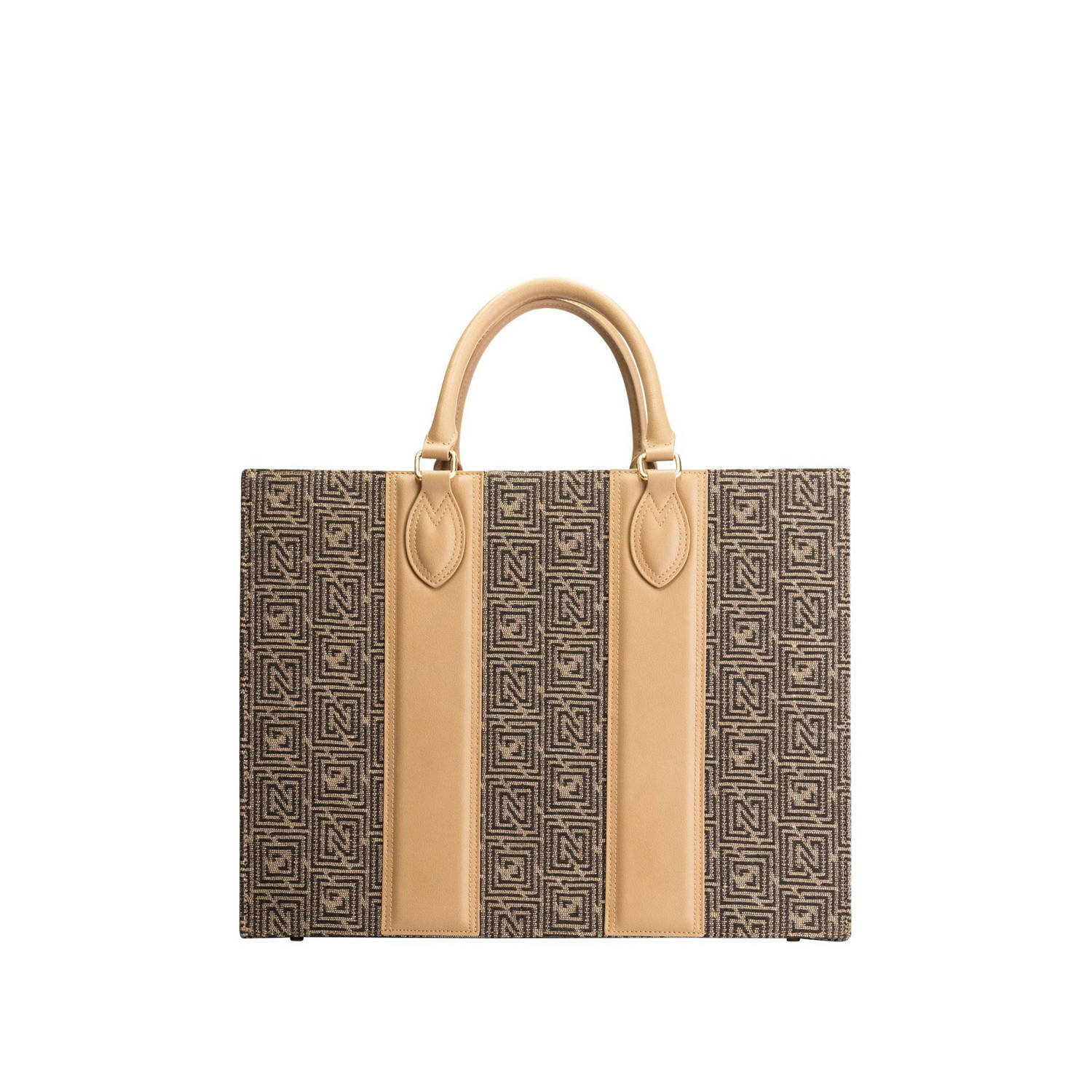 NIKKIE shopper Mayda Tweed bruin