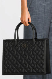 thumbnail: NIKKIE shopper Dante Quilted zwart
