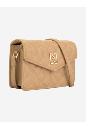  crossbody tas Daxing Quilted camel