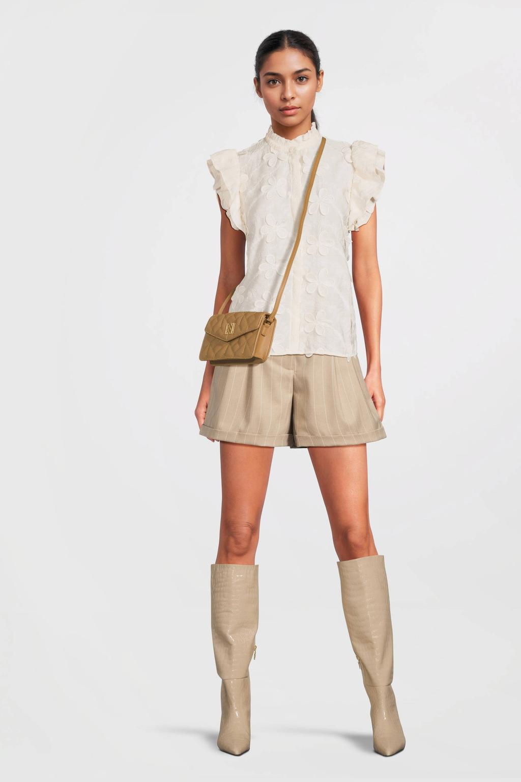 NIKKIE crossbody tas Daxing Quilted camel