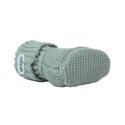thumbnail: Lodger gebreide baby slofjes groen