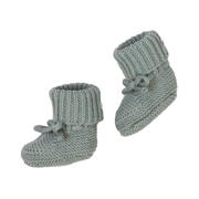 thumbnail: Lodger gebreide baby slofjes groen