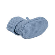 thumbnail: Lodger gebreide baby slofjes blauw