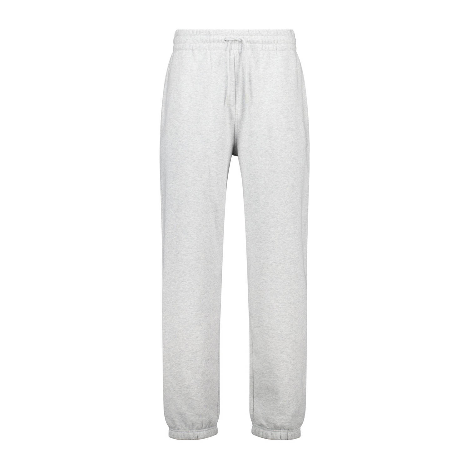 America Today gemêleerde loose fit joggingbroek lichtgrijs