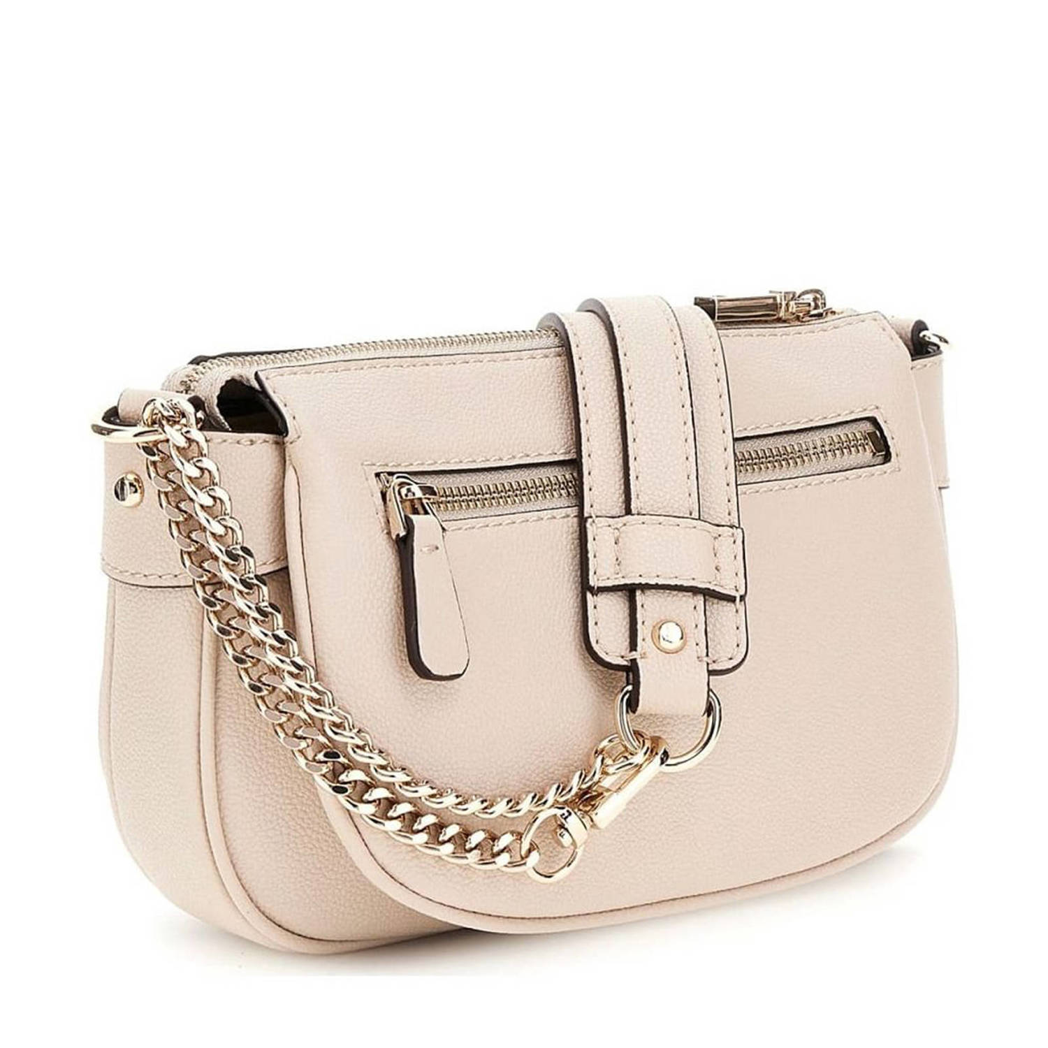 GUESS crossbody tas Fedora ecru