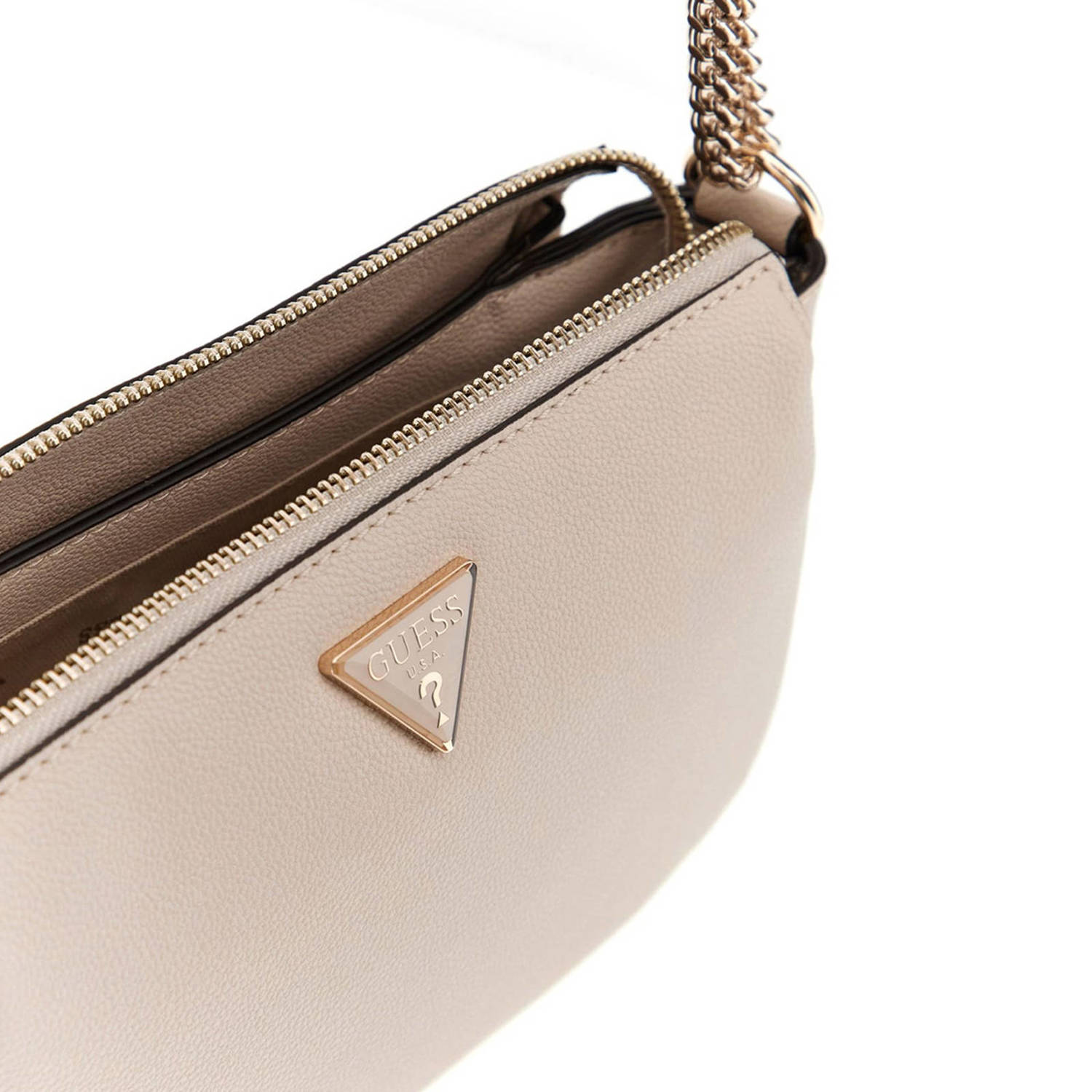 GUESS crossbody tas Fedora ecru