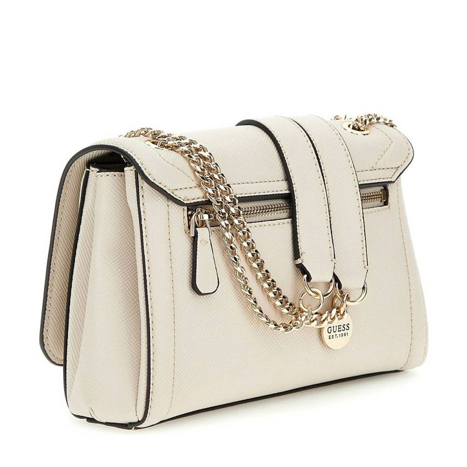 GUESS crossbody tas Noelle ecru
