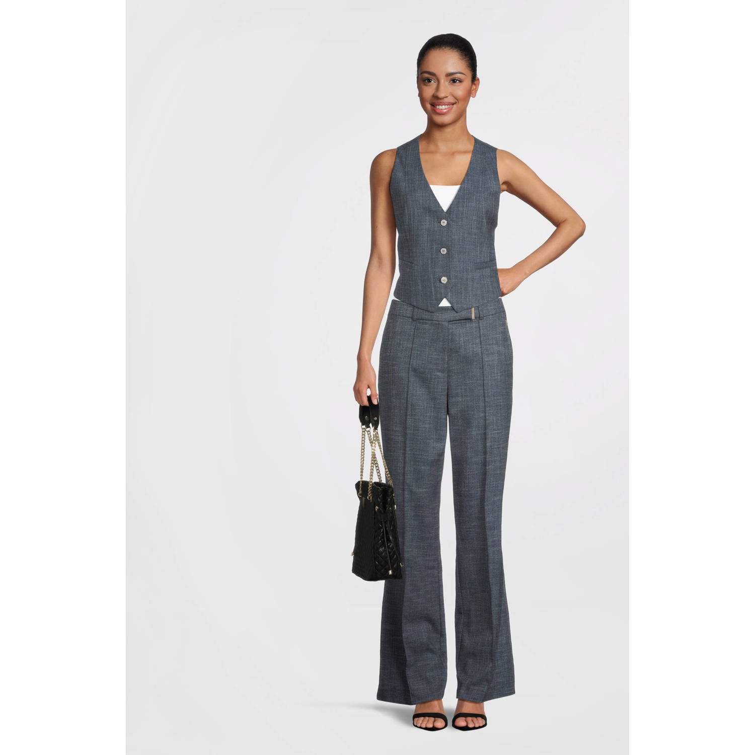 Guess Zwarte Polyethyleen Handtas Black Dames