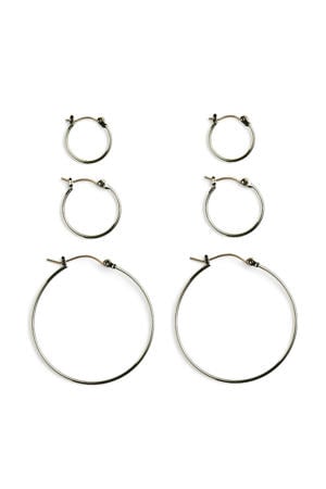 oorbellen PCBELINDA - goudkleurig (set van 3)