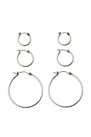oorbellen PCBELINDA - goudkleurig (set van 3)