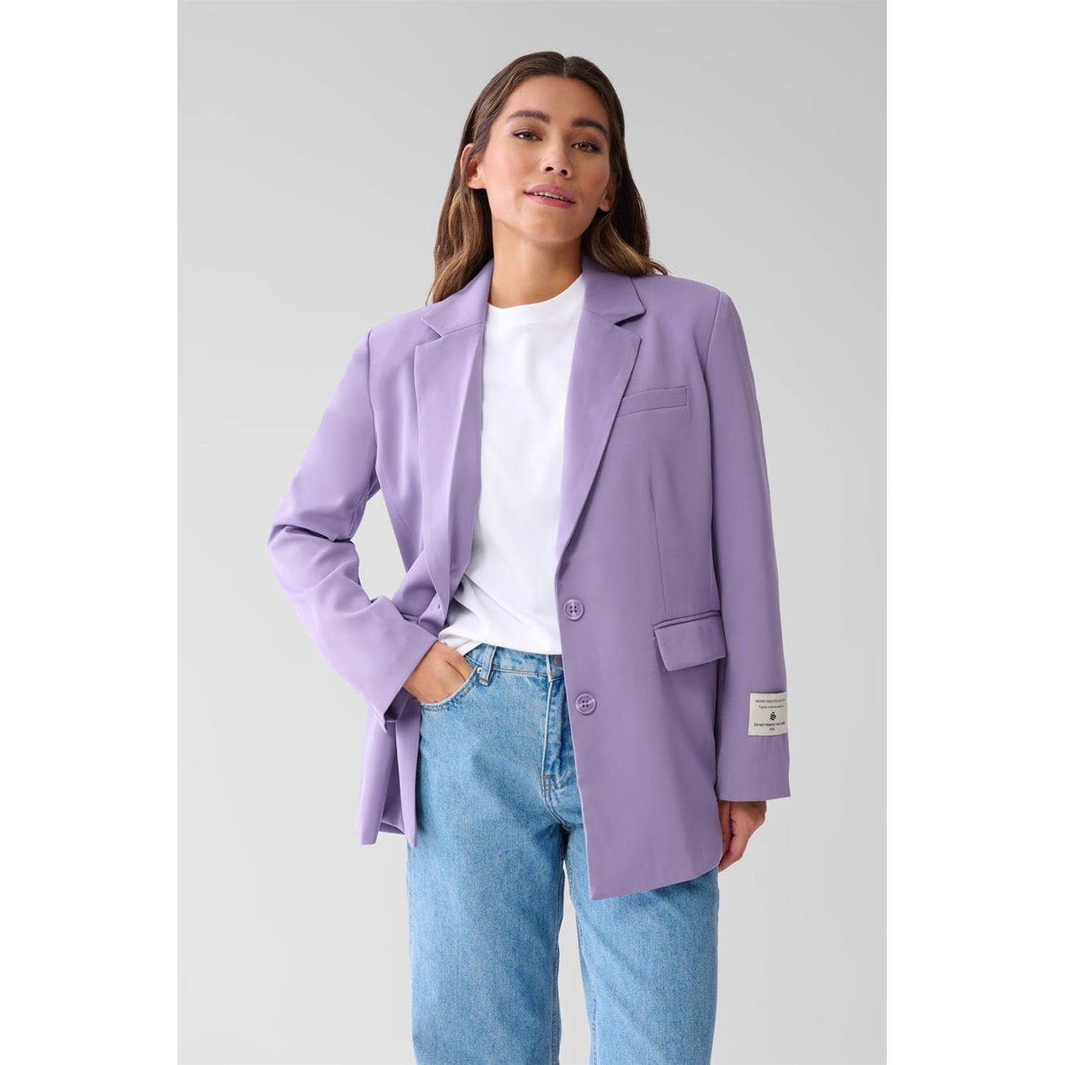 Shoeby oversized blazer paars