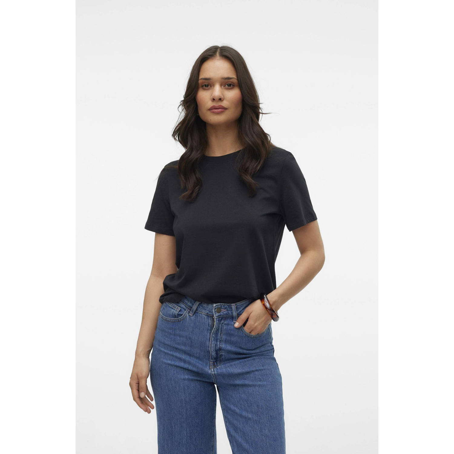 VERO MODA T-shirt zwart