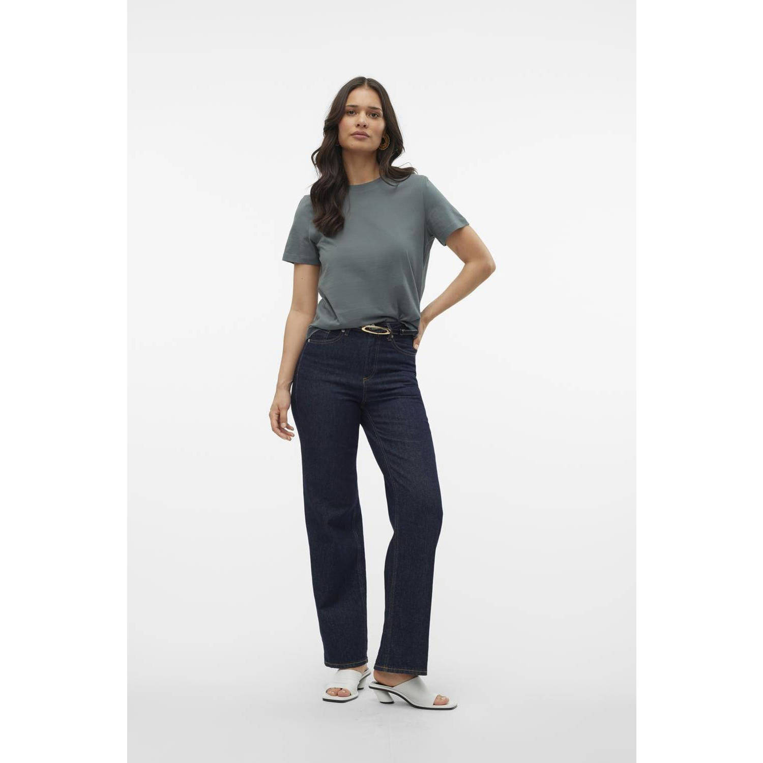 VERO MODA T-shirt grijs