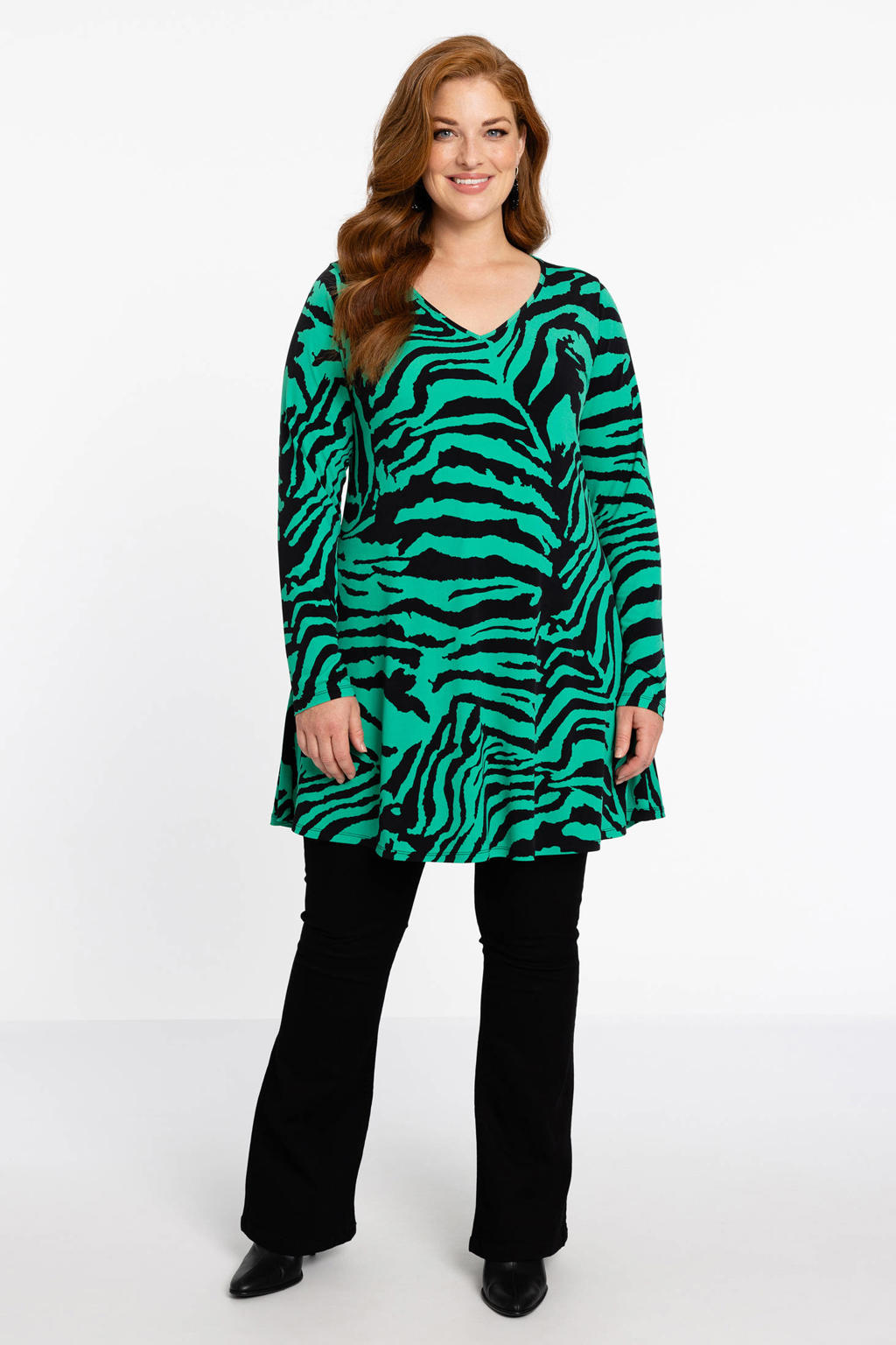 YOEK tuniek met dierenprint