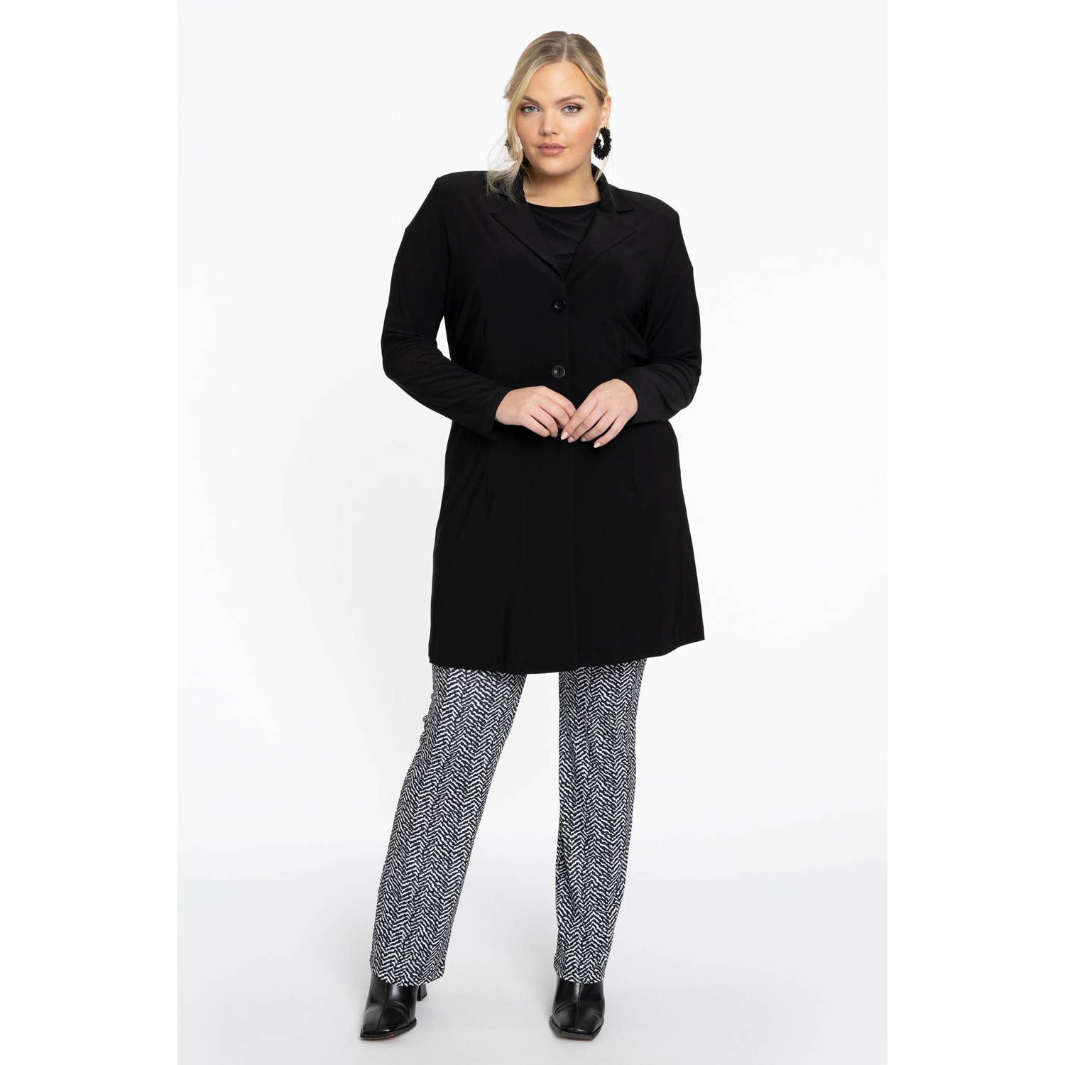 YOEK broek met all over print