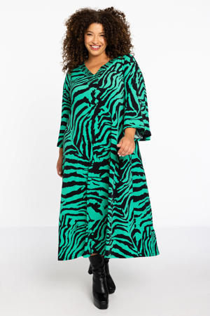 jurk met dierenprint