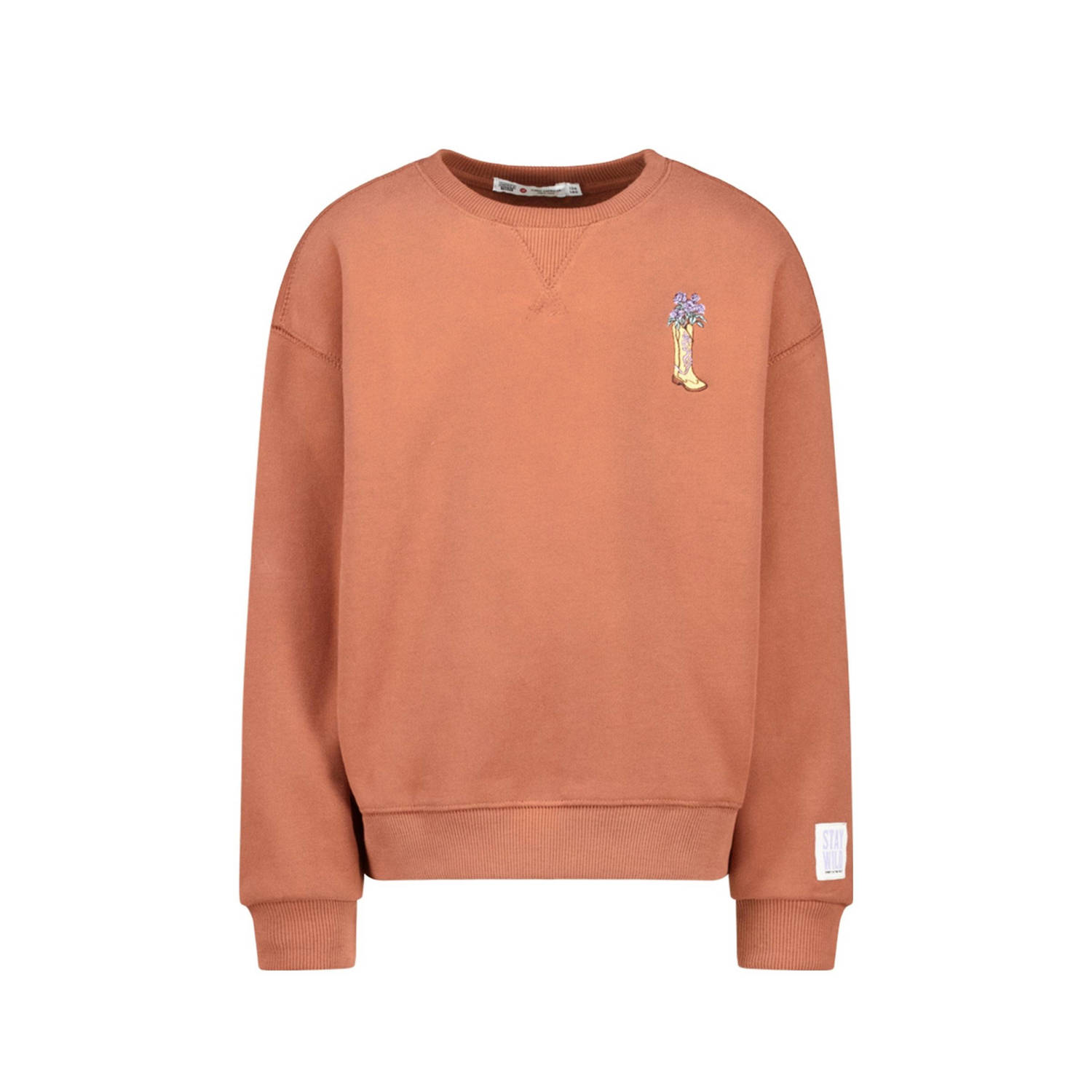 America Today sweater bruin