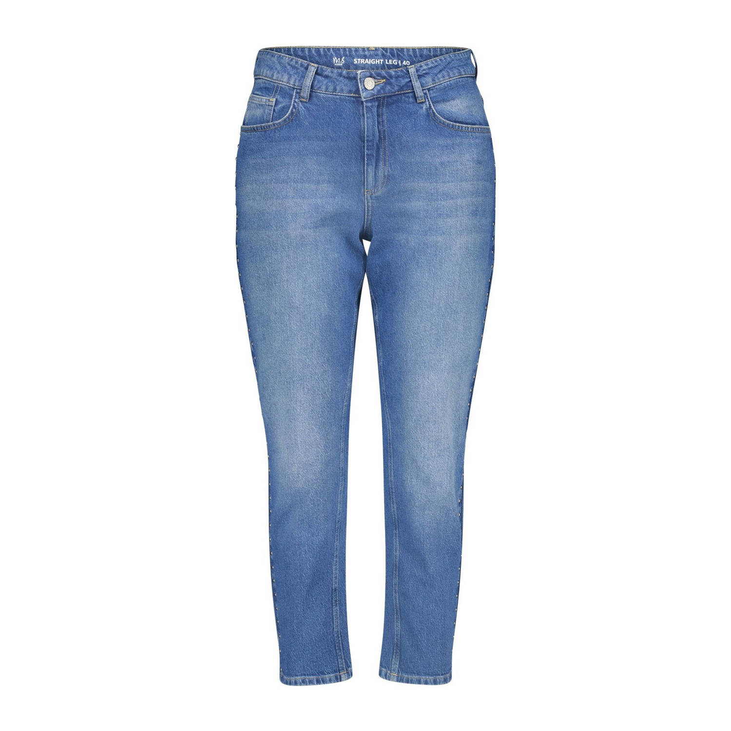 MS Mode regular jeans stonewashed