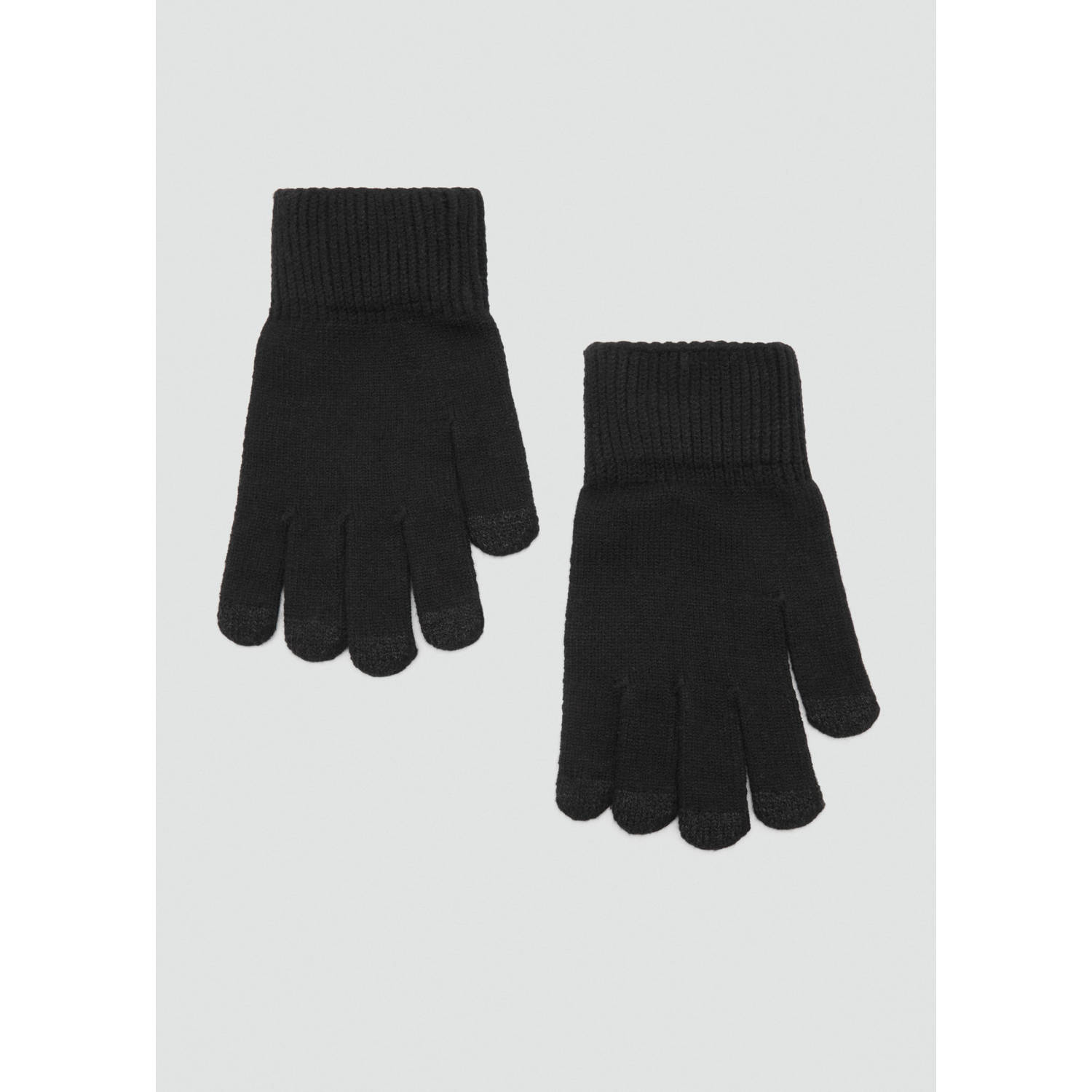Mango Man handschoenen zwart