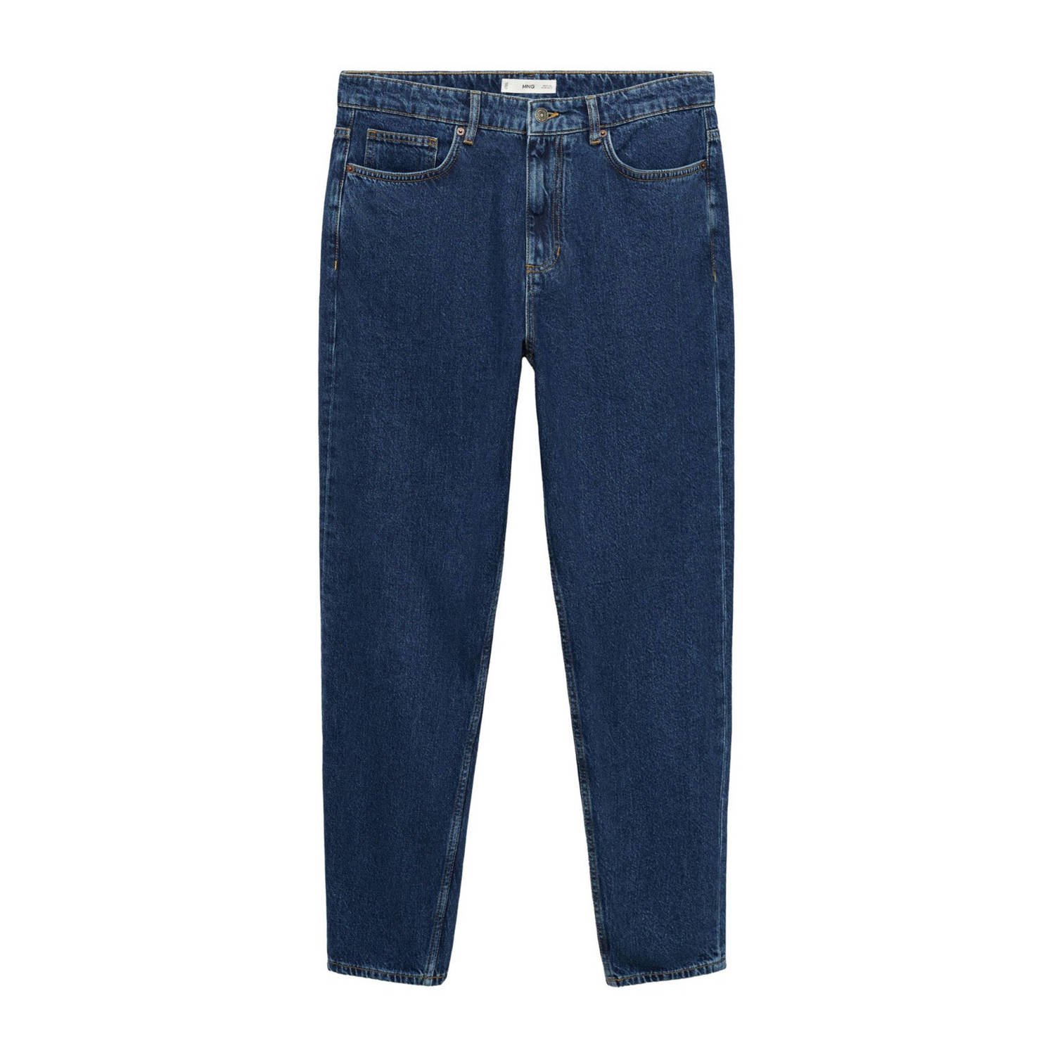 Mango Man tapered fit jeans medium blue denim