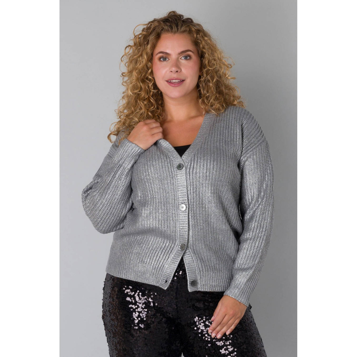 Yesta vest zilver