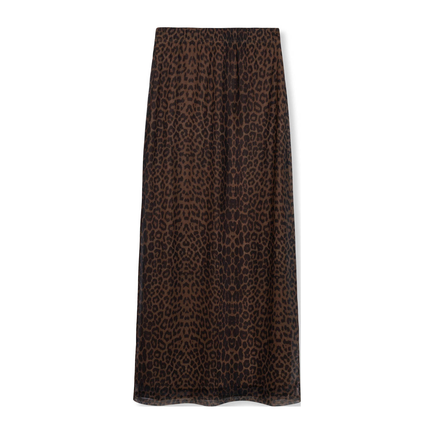 Refined Department Luipaardprint Maxi Rok Jasmijn Brown Dames