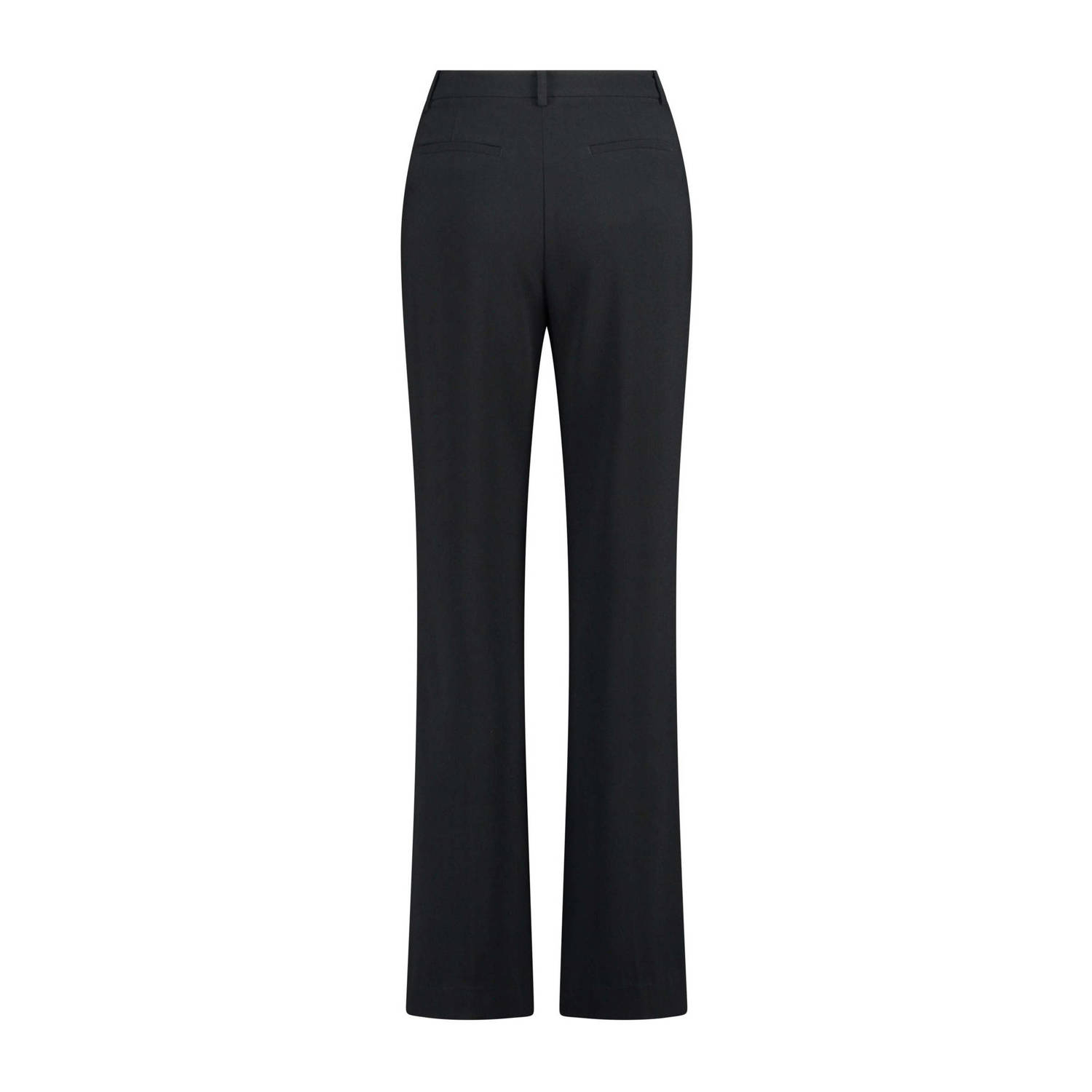Claudia Sträter CLAUDIA BY CLAUDIA STRÄTER straight fit broek zwart