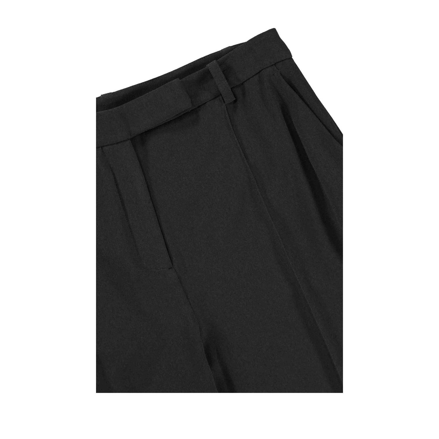 Claudia Sträter CLAUDIA BY CLAUDIA STRÄTER straight fit broek zwart