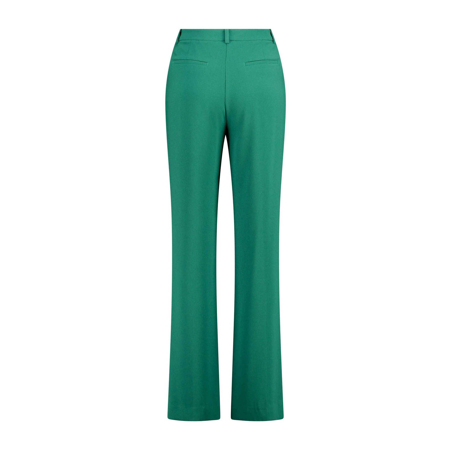 Claudia Sträter CLAUDIA BY CLAUDIA STRÄTER straight fit broek groen