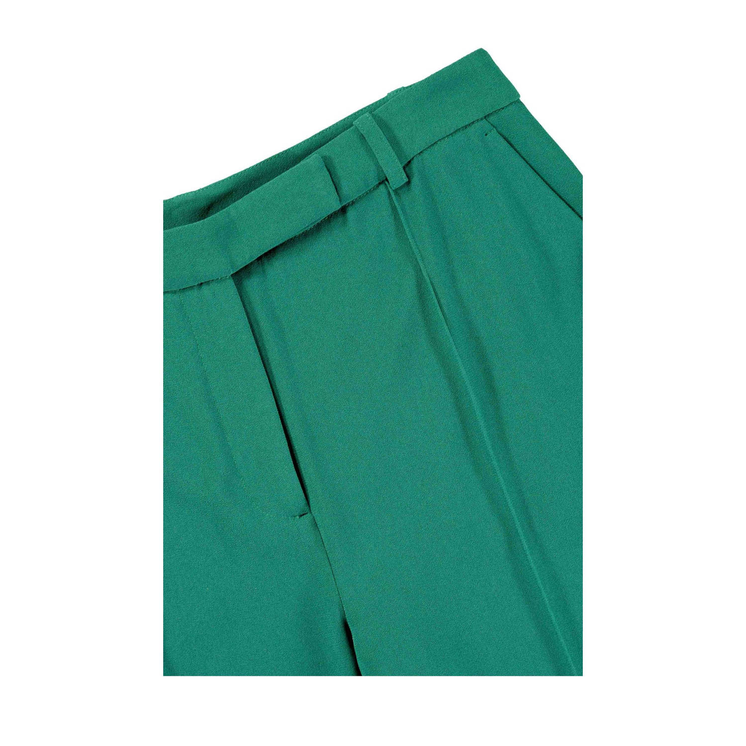 Claudia Sträter CLAUDIA BY CLAUDIA STRÄTER straight fit broek groen