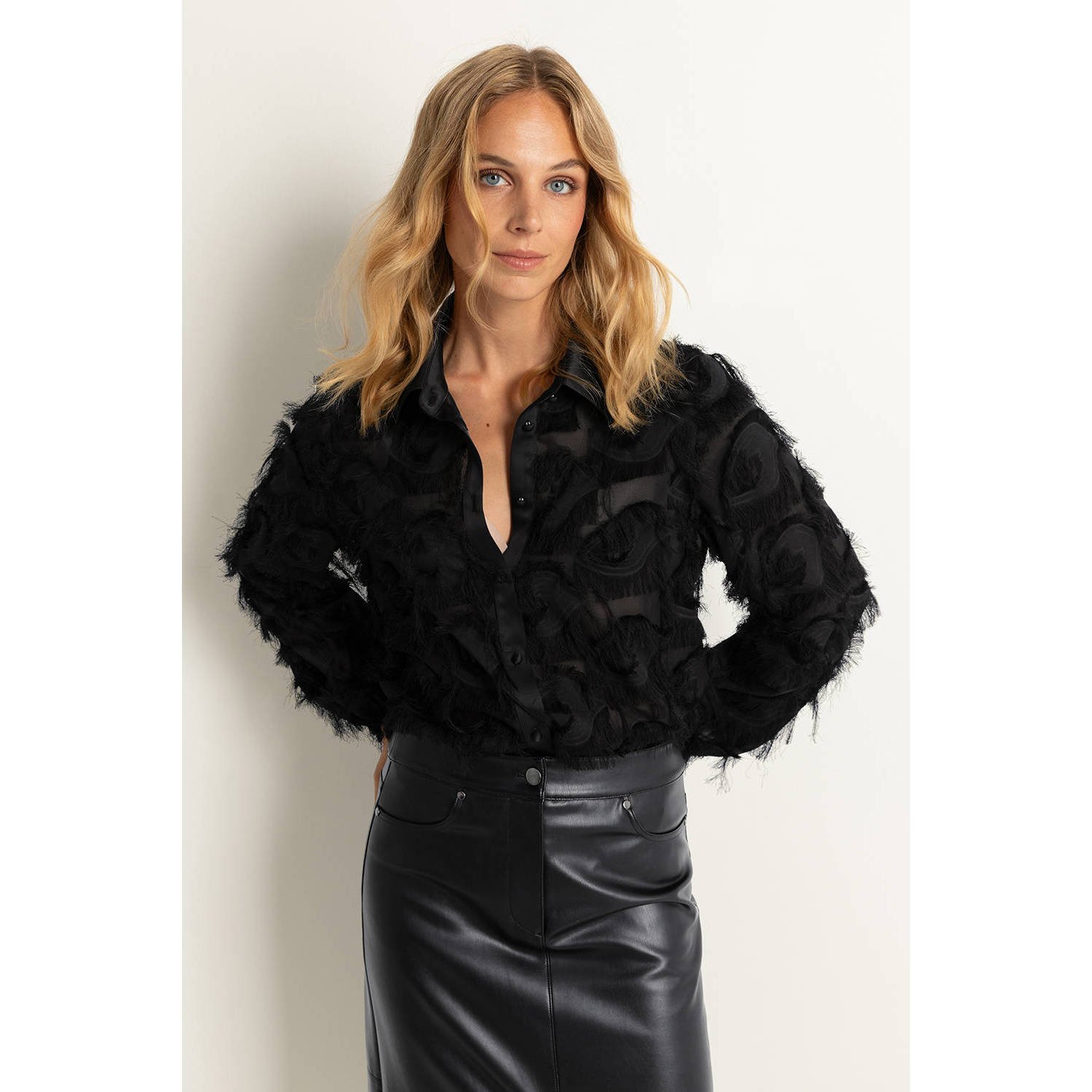 Claudia Sträter blouse zwart