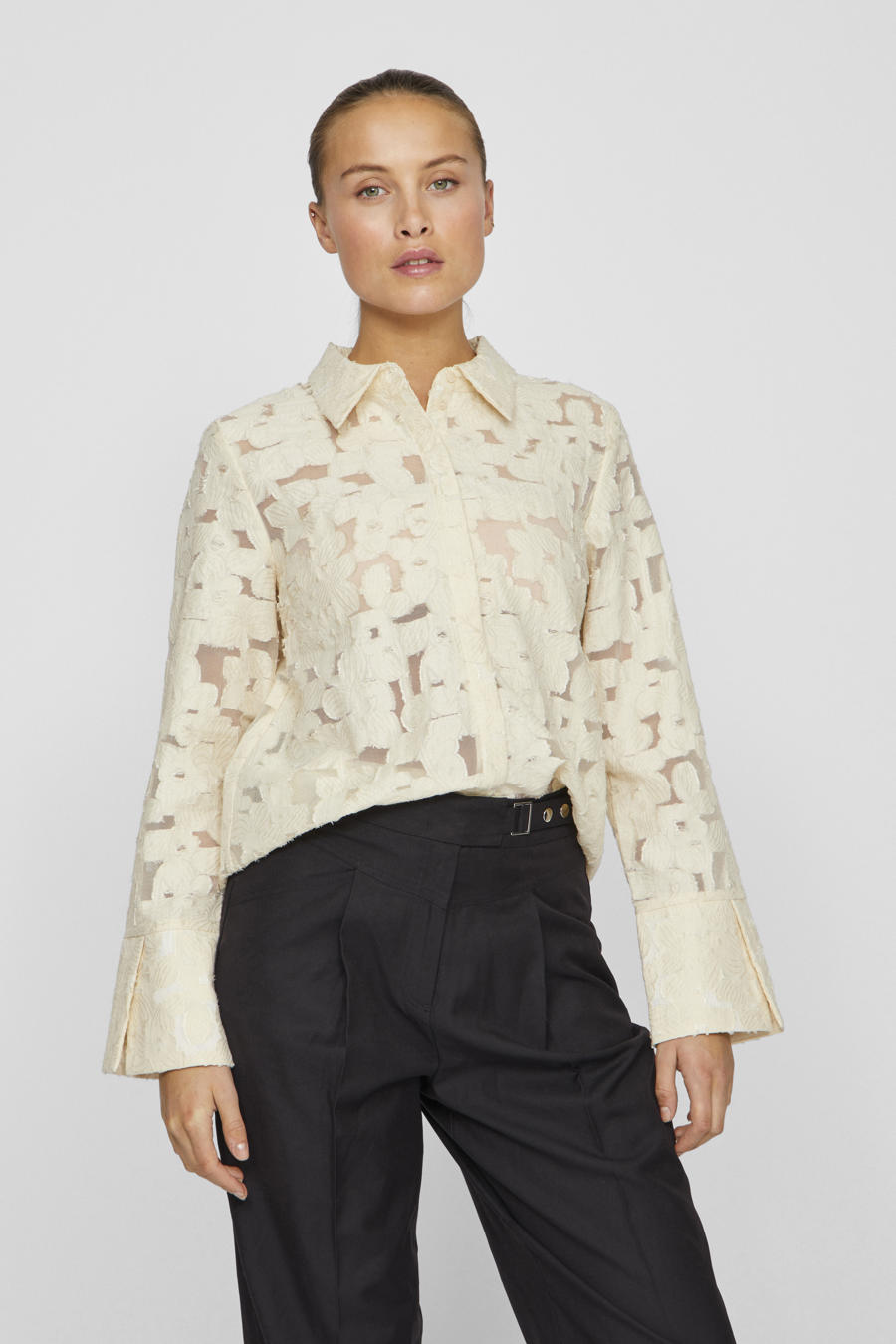Helios Aloha Blouse Ecru